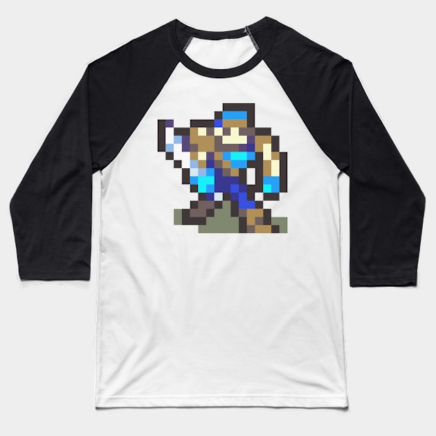 Mercenary Sprite Baseball T-Shirt by SpriteGuy95